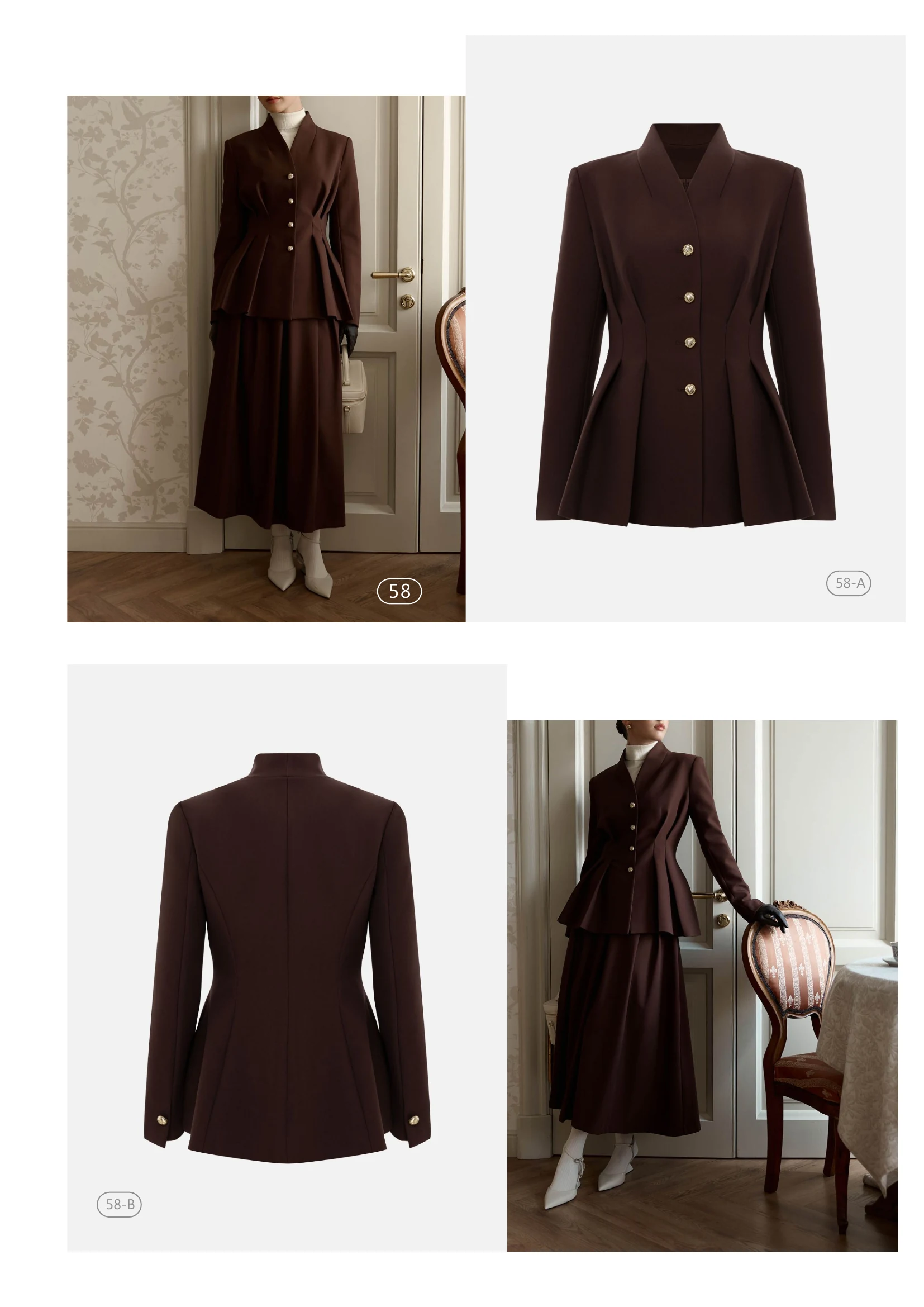 YIFENG 2026 latest numbered tailored womenswear styles